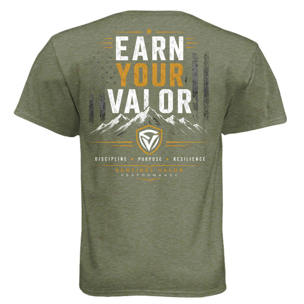 MILITARY GREEN - 6010 - BACK