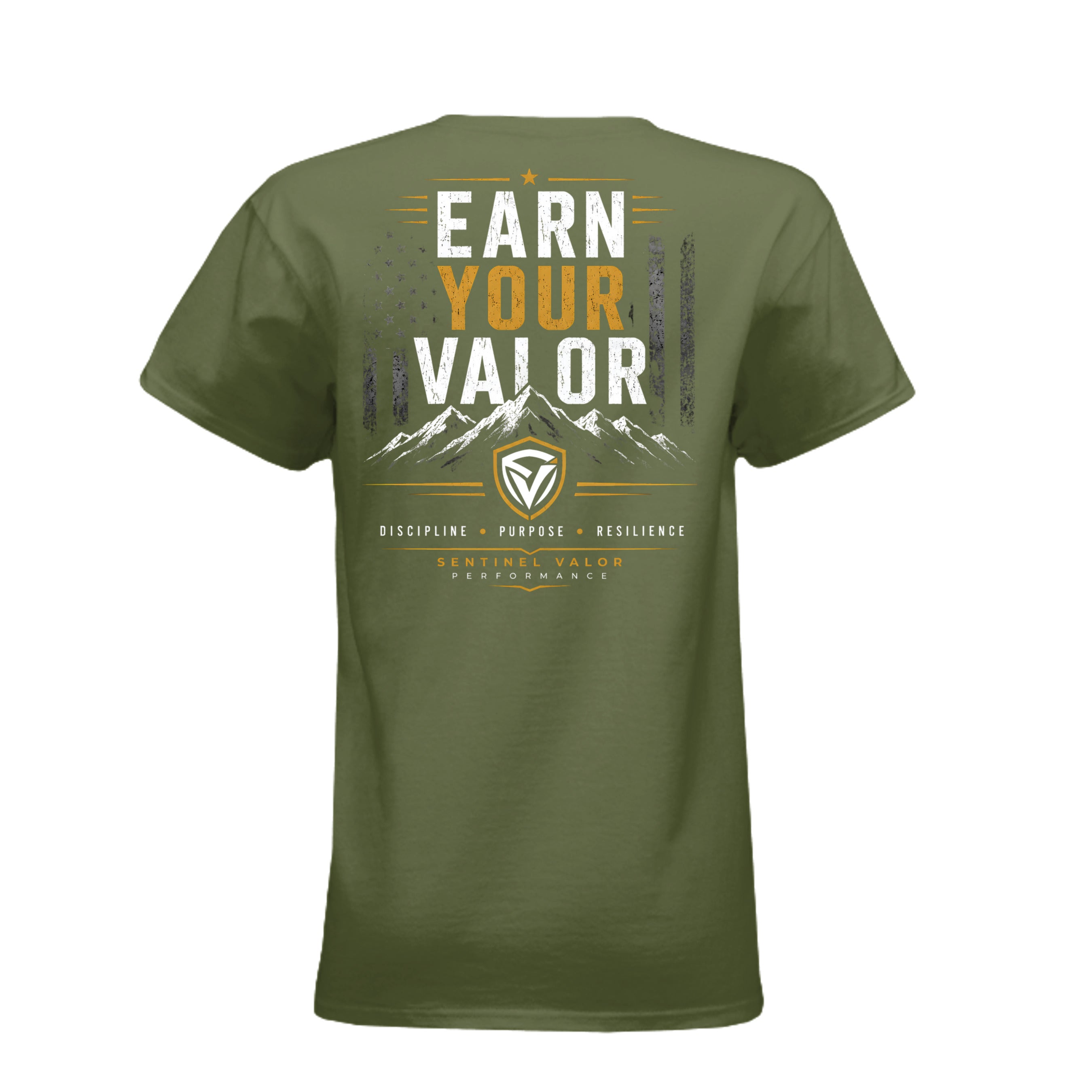 MILITARY GREEN - 6610 - BACK